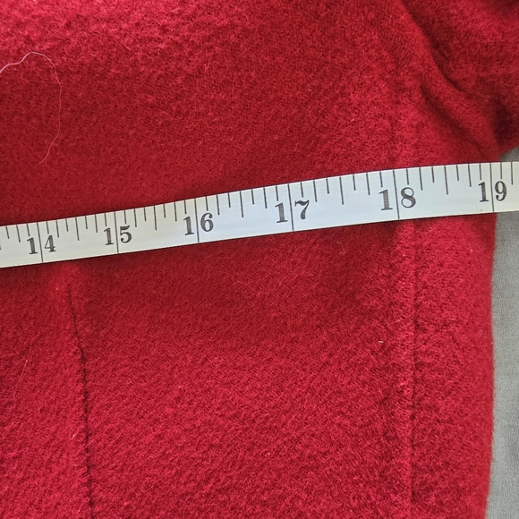 TALBOTS Petites Women's Red Blazer 90% Wool Size 10P - Picture 9 of 10